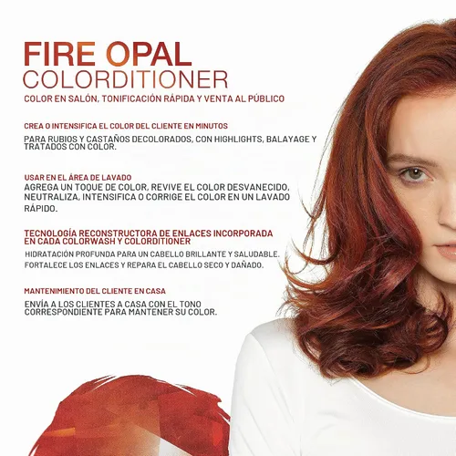 Vista 2 de Celeb Luxury Acondicionador de depósitos de color - Actualizador de color con Bondfix Bond Rebuilder, Viral y Gem Lites, combina con Colorwash Fire