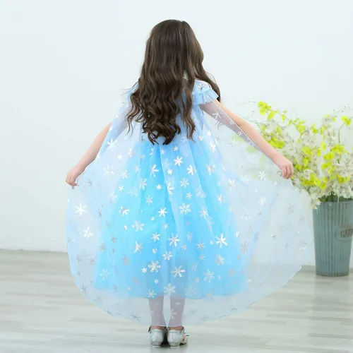 Vista 3 de Party Chili Disfraz de princesa para niñas con accesorios para niñas pequeñas