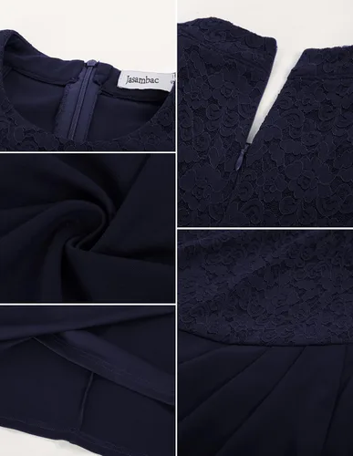 Vista 4 de JASAMBAC Vestido de lentejuelas para mujer, con purpurina brillante, vestido de cóctel, fiesta, club, dobladillo de tulipán, vestidos ajustados