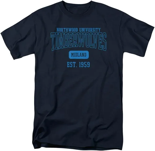 Vista 26 de LOGOVISION Colección de camisetas de algodón de manga corta unisex para hombres y mujeres Universidad de Adelphi