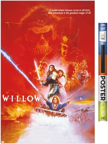 Vista 17 de Trends International Willow - Póster de pared de una hoja, 22.4 pulgadas de largo x 14.7 pulgadas, versión enmarcada de madera de granero