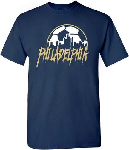 Vista 11 de Xtreme Apparrel Camiseta Team City Skyline para los aficionados al fútbol
