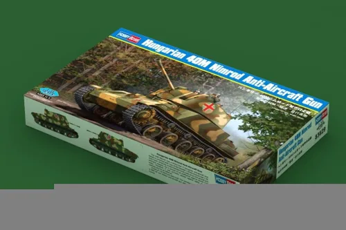 Vista 2 de Hobby Boss Kit de modelo de pistola antiaérea húngara Nimrod 40M
