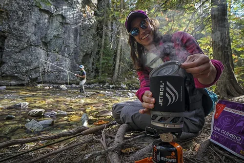 Vista 9 de Jetboil MicroMo - Sistema de cocina ligero de precisión para acampar y mochilero con control de calor ajustable