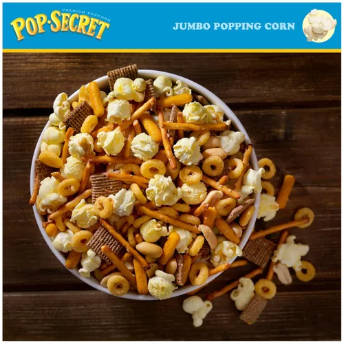 Vista 5 de Pop Secret Granos de palomitas de maíz jumbo, tarro de 30 onzas