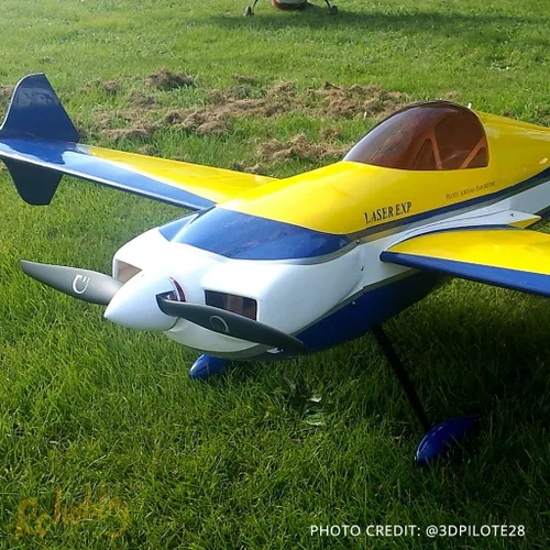 Vista 3 de XOAR PJM-E 15x4 Hélice de madera de 2 palas para aviones eléctricos RC