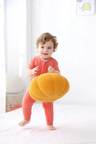 Vista 4 de GUISBY Rayón hecho de pijama de bambú para bebé, mameluco de verano de manga corta sin pies, con cremallera de 2 vías