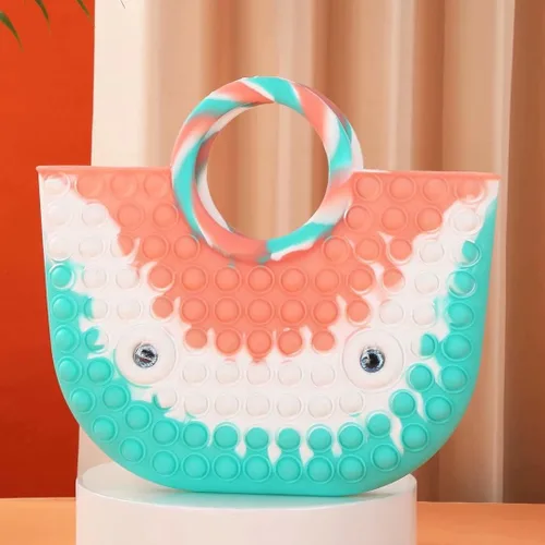 Vista 2 de Pop It - Bolsa de descompresión interesante, moda y exquisita para mujer.