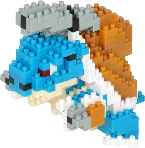 Vista 3 de Nanoblock - Pokémon - Mega Blastoise, kit de construcción de la serie Pokémon