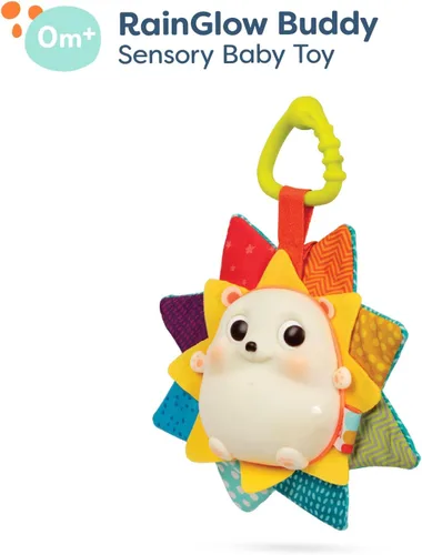 Vista 4 de B. toys - Juguete musical de erizo iluminado para bebés con luces y sonidos, juguete sensorial para recién nacidos, bebés - Música y luces