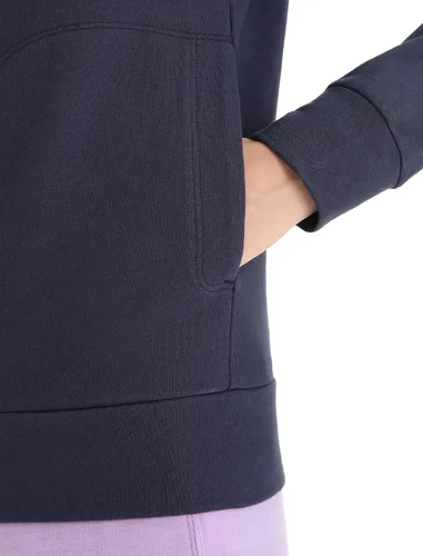 Vista 6 de Icebreaker Merino Women's Central Classic Long Sleeve Full-Zip Hoodie Sweatshirt