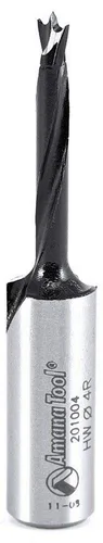 Vista 3 de Amana Tool - 201013 - Broca de punta de carburo para broca de tachuela R/H de 1/2 de diámetro x 57 mm de largo x 10 mm de SH