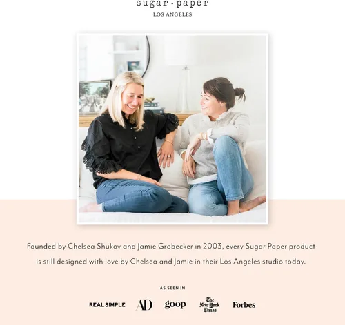 Vista 8 de Sugar Paper Agenda en espiral Signature 2026, semanal y mensual, de enero a diciembre, 7.5 x 9.25 pulgadas, calendario para mujeres, tapa dura