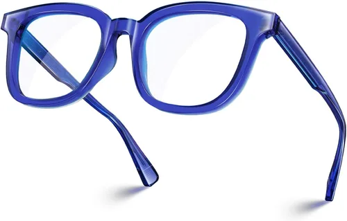 Vista 18 de VISOONE Square TR90 Lightweight Anti Glare UV400 Gaming Computer Glasses
