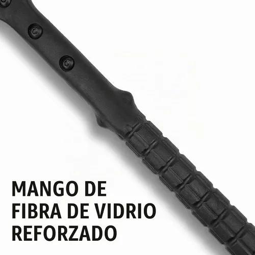 Vista 4 de Tomahawk táctico, hacha de lanzamiento con funda, hacha de camping con pincho, mango de fibra de nailon para supervivencia al aire libre Cabeza
