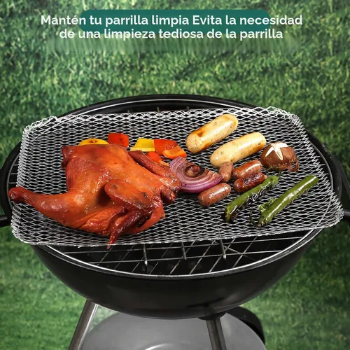 Vista 2 de Cubierta para Parrilla, Cubiertas de Parrilla BBQ Desechables, Paquete de 10 Cubiertas para Parrilla para Parrilla al Aire Libre, Forros de Parrilla