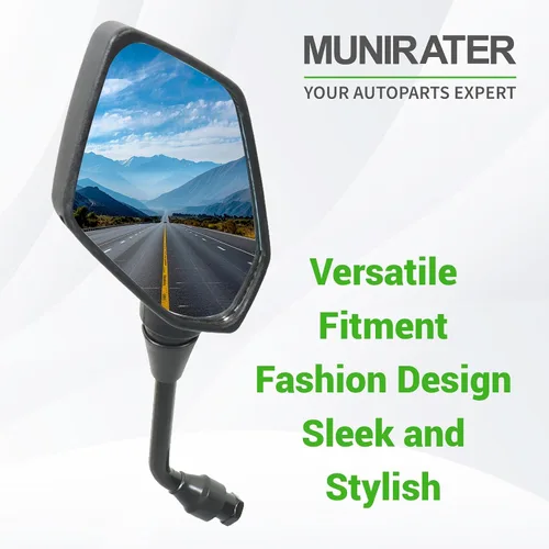 Vista 2 de munirater Reemplazo de espejos laterales retrovisores ATV para Polaris Sportsman 400 450 500 550 570 700 800 850