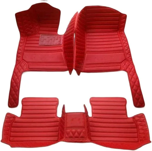 Vista 19 de Alfombrillas personalizadas para Prado Sedan 2000-2023, cobertura completa de accesorios para piso interior del vehículo (beige)