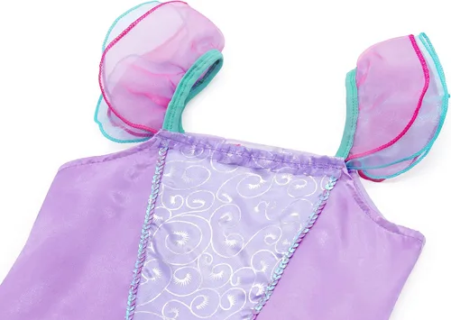 Vista 4 de AmzBarley Vestido de sirena para niñas con accesorios