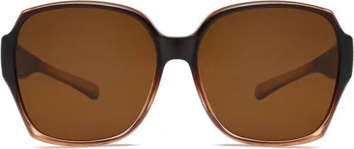 Vista 2 de YAMEIZE Gafas de sol polarizadas de moda, antideslumbrante, protección UV, rectangular, para conducir, para hombres y mujeres