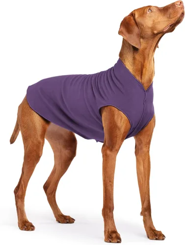 Vista 118 de Abrigo elástico de lana para perro, ropa suave y cálida para perro, suéter elástico para mascotas, lavable en lavadora, ecológico, para todo el año
