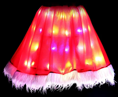 Vista 2 de Costumerry Vestido de Papá Noel para niñas, disfraz de Papá Noel de Navidad