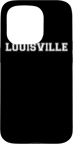 Vista 14 de iPhone 16 College University style Louisville Kentucky Sports Fan Case