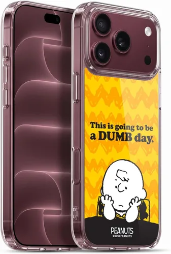 Vista 158 de Head Case Designs Funda de gel suave con licencia oficial de Peanuts Autumn Charlie Brown compatible con Apple iPhone 7 Plus/iPhone 8 Plus