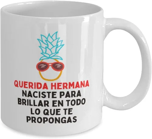 Vista 2 de Mi hermana Naciste para brillar, Taza, taza de café