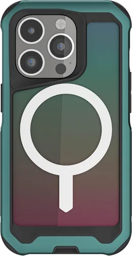 Vista 91 de Ghostek ATOMIC - Funda delgada para Galaxy S21 con parachoques de metal de aluminio y diseño trasero transparente, protección resistente que absorbe