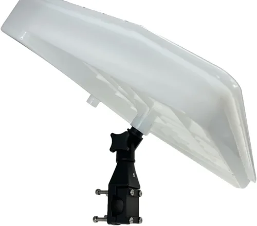 Vista 4 de Pactrade Marine Tabla de cortar de cebo para barco, mesa de filete de limpieza de peces ajustable con compartimentos, ranuras para cuchillos