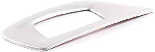 Vista 5 de Pegatinas de acero inoxidable para el marco de la llave del coche, accesorios para BMW X5 E70 X6 E71 2008-2013