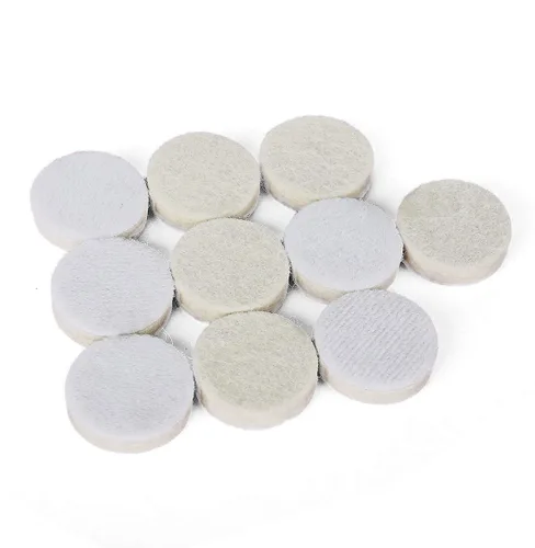Vista 6 de Almohadillas de pulido de fieltro de lana de 1 pulgada Rueda de pulido para coche Vidrio Plástico Metal piedra-10pcs/set