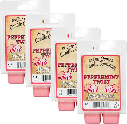 Vista 8 de Our Own Candle Company Premium Wax Melt, Grandma's Kitchen, 6 cubos, 2.4 oz (paquete de 4)