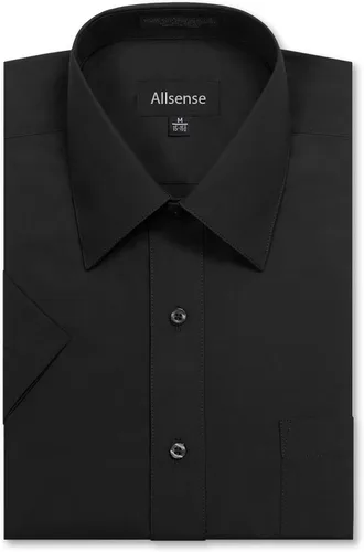 Vista 16 de Allsense Camisa de vestir de manga corta de ajuste regular para hombre