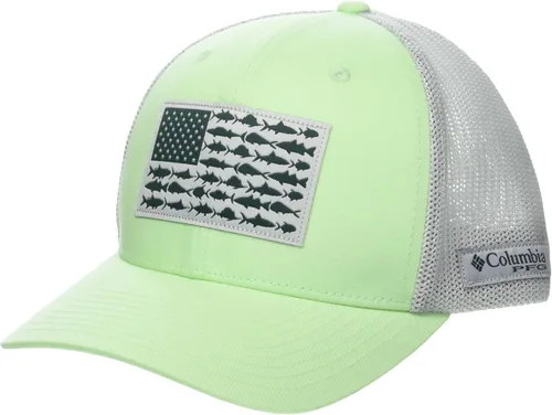 Vista 209 de Columbia Gorra de Béisbol de Malla con Logotipo PFG Unisex para Adultos