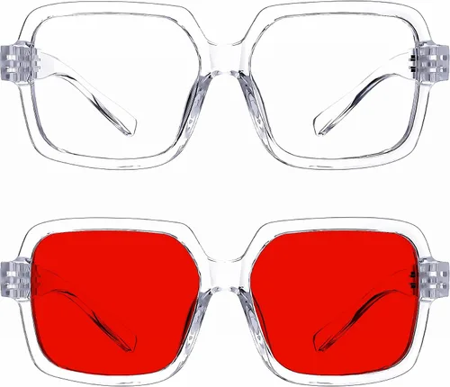 Vista 215 de Eyekepper Gafas de luz azul para hombre y mujer, paquete de 6 lentes Pilot Paquete de 6 color mezclado