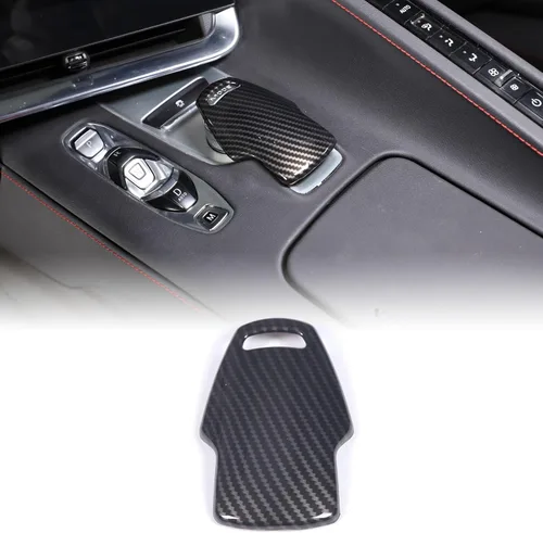 Vista 14 de CHEAYAR Marco de Decoración y Cubierta de Remate Compatible con Interruptor de Elevación de Ventana para Chevrolet Corvette C8 2020-2023