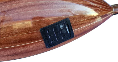 Vista 8 de Etapa de Oud Eléctrica Profesional Turca HSO-302E Instrumento Musical de Cuerda Oud Ud Aoud