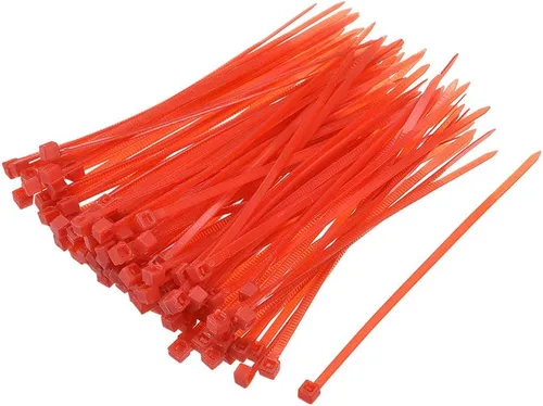 Vista 12 de uxcell Bridas para cables de nailon con cierre automático de 4 pulgadas, color azul cielo, 100