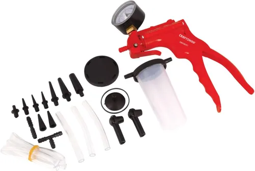 Vista 2 de CRAFTSMAN Purgador de frenos, de mano, automotriz (CMMT98287), rojo