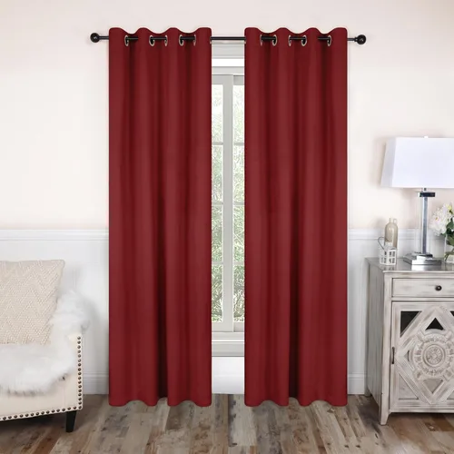 Vista 73 de Superior Cortinas Opacas, Oscurecimiento de Habitación, Dormitorio, Cortinas, Cocina, Acentos de Ventana de Sala de Estar, Bloqueo Solar, Térmico