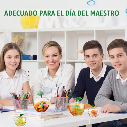 Vista 5 de Menkxi - Recipiente para manzana, 24 unidades, transparente, rellenable