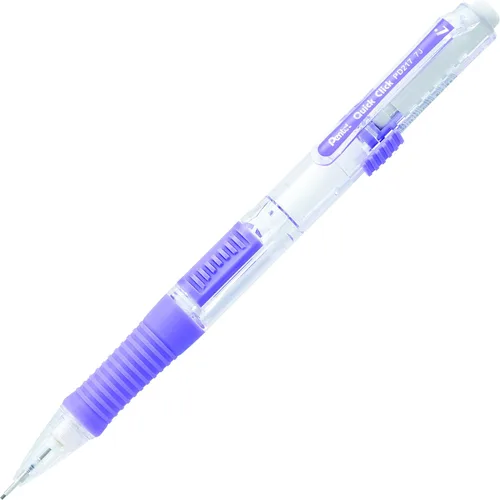 Vista 93 de Pentel QUICK CLICK - Portaminas mecánico (0.7mm), cuerpo verde, caja de 12 lápices (PD217D)