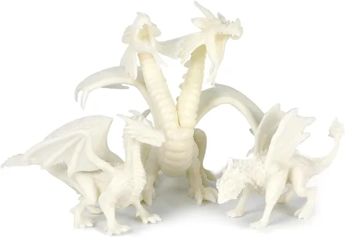 Vista 7 de Ferthor Fun Dragon Toys Kit de pintura de dragón, juego de manualidades para niños con juguete educativo de 13 colores para pintar tu propio regalo