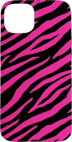 Vista 9 de Pink Black Zebra Stripes Pattern Design Women Girls Case for iPhone 17