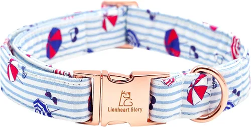 Vista 24 de Lionheart glory Collar de perro, collar azul para perros pequeños, collar de dinosaurio ajustable para perros pequeños, regalo para mascotas