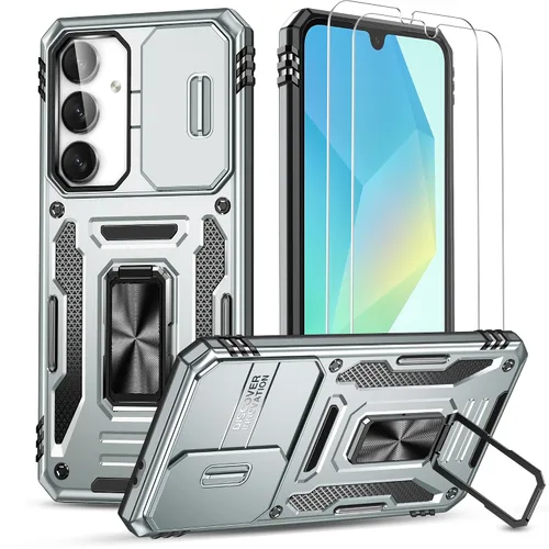 Vista 29 de Funda para teléfono Samsung Galaxy A15 5G, [protección contra caídas de grado militar de 15 pies]