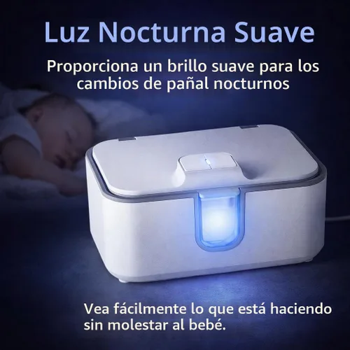 Vista 7 de Calentador de toallitas húmedas para bebés, calentador uniforme