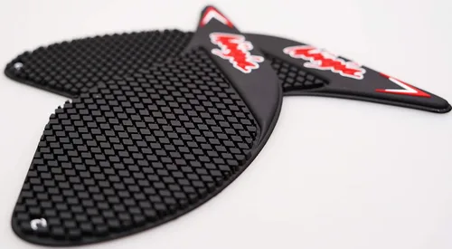 Vista 7 de Protector de vinilo para tanque de motocicleta de fibra de carbono real, almohadilla de tracción lateral de tanque de motocicleta, adhesivo